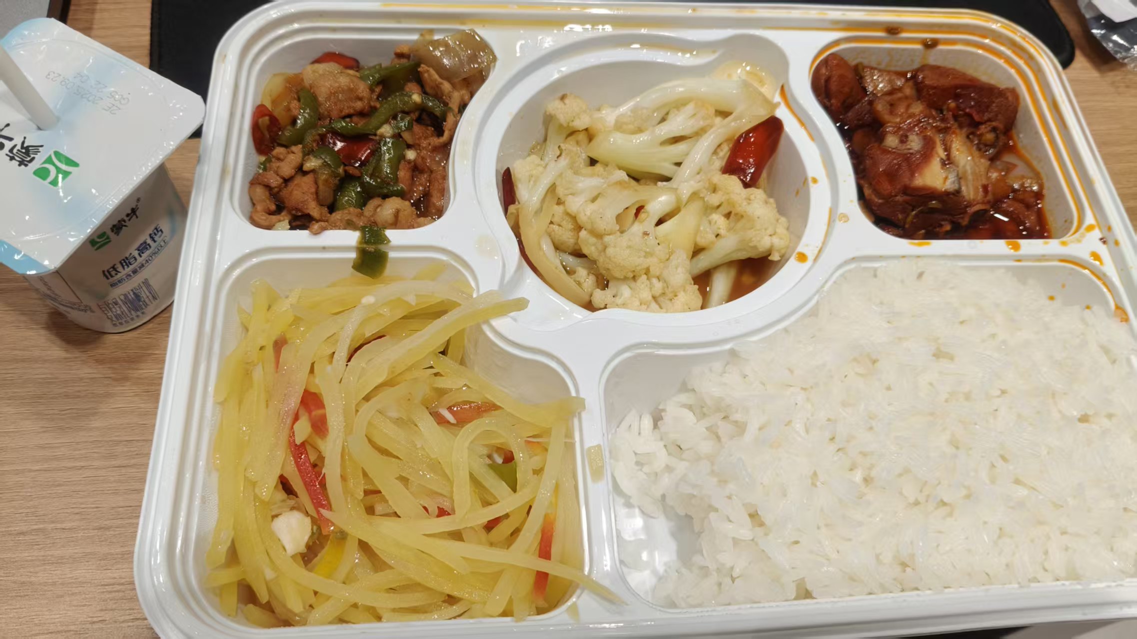 蹭了一顿工作餐